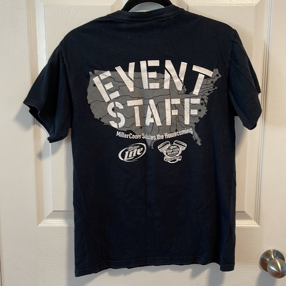 Miller Brewery 100% cotton black beer shirt small - Picture 4 of 5